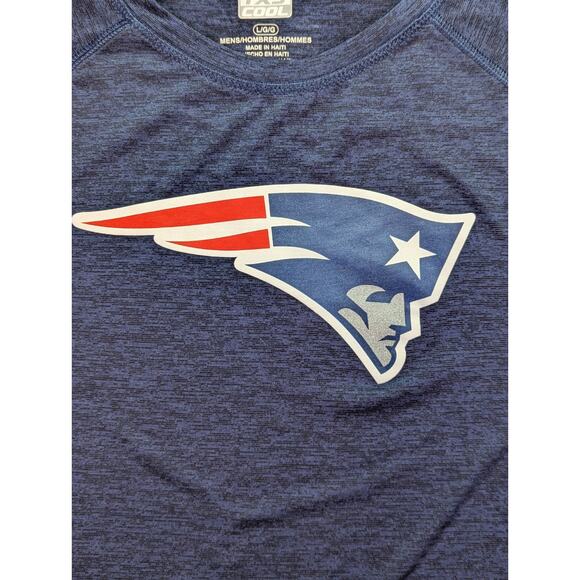 Patriots by NFL Team Apparel TX3 Cool Long Sleeve Shirt Large - Picture 3 of 10